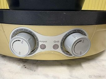 Elektrický gril + hotpot 2v1 korejské BBQ (115) - 7