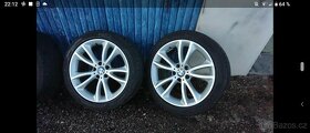 Bmw alu hliníkové kola 19 zimní pneu 255/40/19 - 7