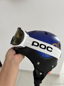 Lyzarska, snowboardova helma, prilba POC a bryle POC - 7