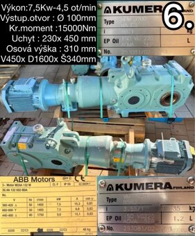 Převodovky KUMERA - 7