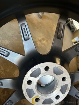 Alu kola Brock 19” 5x112 zánovní, pneu 235/55/19 + senzory - 7