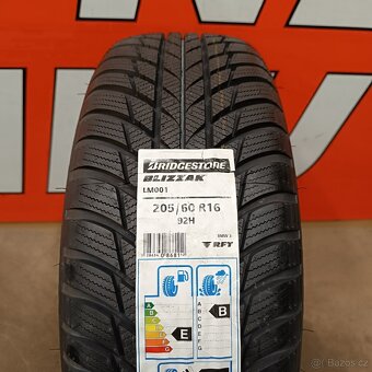 ALU kola OXXO 5x120 zimní pneu 205/60/16 NOVÁ SADA - 7