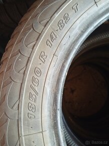 Prodám letní pneu 185/60 R 14 Kléber a Matador - 7