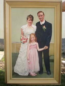 Realistické obrazy-ruční malba-olejomalba - 7