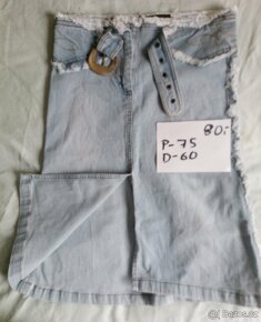JEANS SUKNĚ - 7