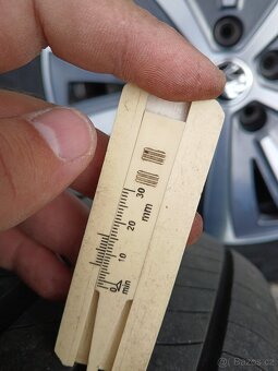 ALU kola,sada,Škoda DRAKON,MICHELIN,215/55 R17,5x112,TOP - 7