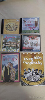 CD a DVD a mg kazety - lidovky, dechovky a další - 7