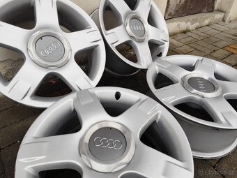 ALU 5x112 r16 AUDI - PĚKNÁ SADA - 7