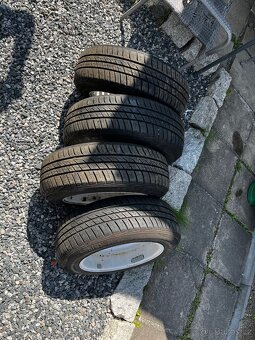 Alu kola 7Jx15 + letní pneu Barum - 7