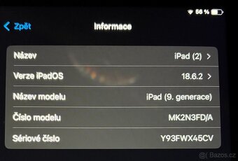 iPad 10.2 2021, 256 GB, plně funkční, prasklé sklo, - 7