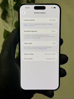 iPhone 15 Pro Max 256GB černý - 7