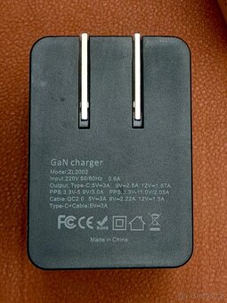 GaN rychlonabíječka (USB-C, fast charge) – nová - 7