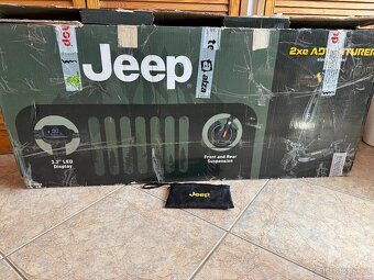 Elektrokolobežka Jeep 2xe Adventurer - "nová" - 7