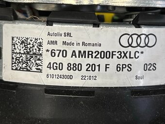 Palubní deska černá 24A 4G1857001 Audi A6 C7 4G r.v. 2013 - 7
