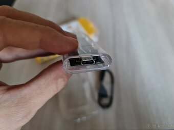 Přenosný box pro M.2 disk NGFF průhledný USB 3 - nový - 7