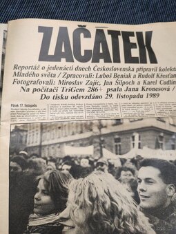 Časopisy před revolucí a listopad 89 - 7