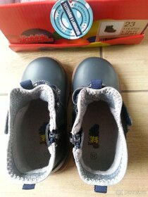 Nové - KOŽENÉ boty na zip/PAW patrol pantofle. - 7