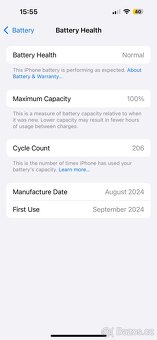 iPhone 16 128GB modrozelený - 7