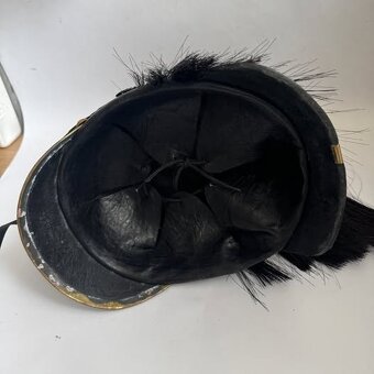 Slavnostní helma, přilba Pickelhaube pruská vojenská - 7