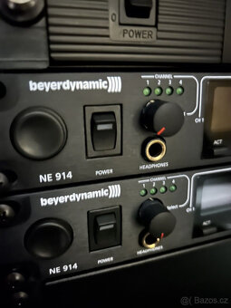 2x Beyerdynamic NE 914 Inkoustový rozbočovač antény ZAS 900 - 7