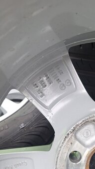 Alu kola 5x100 6Jx15 ET 38 185/60 R15 - 7