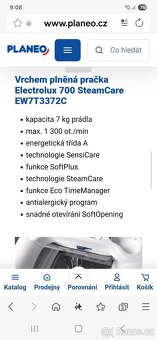 Pračka Electrolux zánovní - 7