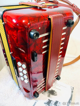 Predám krásnu heligónku/ diatonickú harmoniku Hohner NORMA D - 7