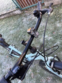 Trekové kolo Riverside 120 se sníženým rámem zelené - 7