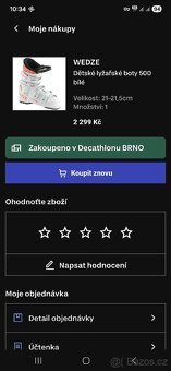 Dětské lyžařské boty Wedze 500 - 7