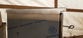 Nerezový rozvaděč /skřín 760x760x400mm / Rittal - 7