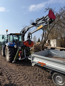 Hydraulická ruka za traktor s hydraulickým navijákem - 7