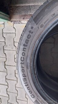Prodám 2 x letní pneu Continental 255/45/19 - 7