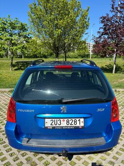 Peugeot 307 kombi 1.6, 80 kW, nová STK, tažné, 2 sady kol - 7