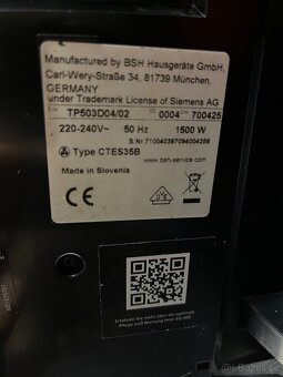 Siemens kávovar EQ 500 Classic - 7