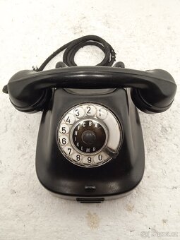 Retro bakelitový telefon KL Vorošilov 1962 - 7