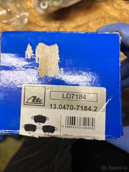 Brzdové destičky ATE 13.0470-7184.2 caramic - 7