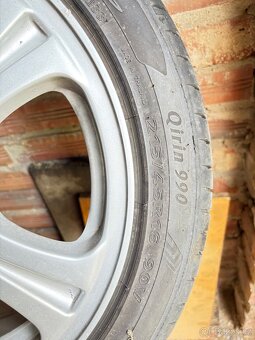 Prodám alu kola s pneu 5x100 r16 - 7