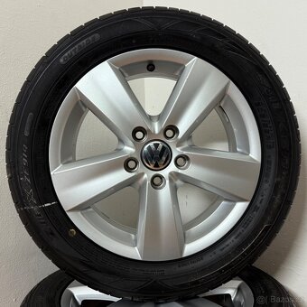 VW CADDY III 5x112 R16 ET50+LETNÍ 205/55R16 7/6mm - 7