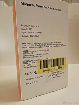 Auckly 15 W MagSafe držák do auta - 7