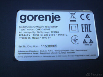 Indukční vařič Gorenje ICE3500DP - 7