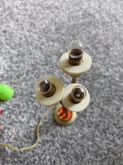 pokojíček pro panenky staré hračky lampička retro hračka - 7