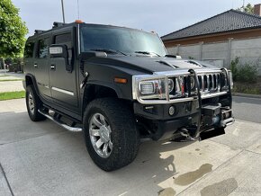 Hummer H2 2008 facelift, 6.2 V8, 20" originál kola, naviják - 7
