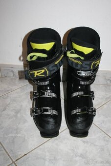 lyže salomon X max 140 cm , lyžaky Rossignol - 7