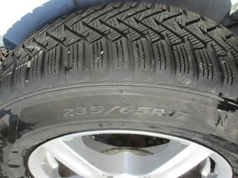 ALU kola 5X130 TOUAREG 7,5X17 ET55 pneu 235/65/17 - 7