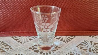 STARÉ SKLO - soubor 4 kusů - 7