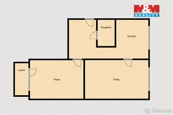 Prodej bytu 2+1, 61 m², Kraslice, ul. Hradební - 7