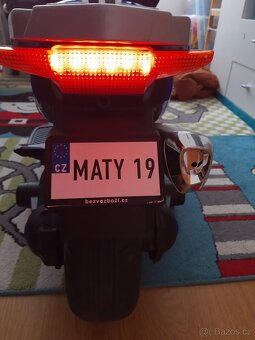 Elektrická dětská motorka - 7