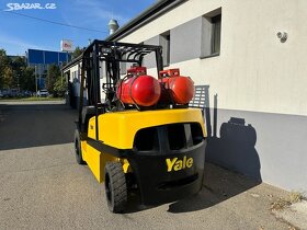 Vysokozdvižný vozík LPG 5,5t Yale GLP55 po REPASI - 7