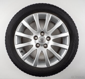 Toyota Avensis - Originání 17" alu kola - Zimní pneu - 7