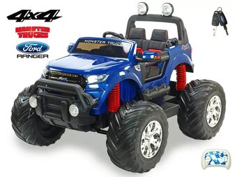 Dětské auto Ford Ranger Monstertruck 4x4 - 7